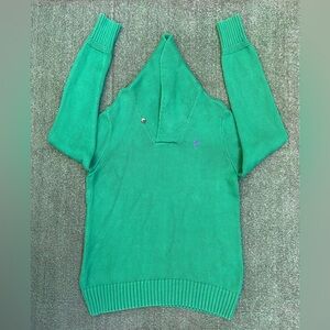 Ralph Lauren Sport Vibrant Green Cardigan